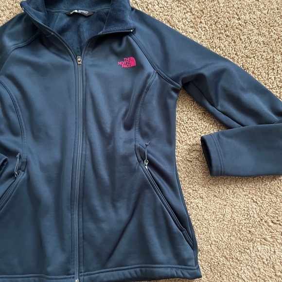 Navy North face zip up - Picture 2 of 12